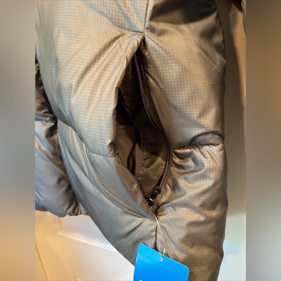 Columbia Puffect II Jacket Mens Large Gray Black Puffer Insulated New Tags - Picture 5 of 15